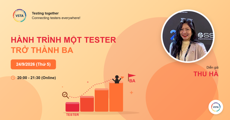 HÀNH TRÌNH MỘT TESTER TRỞ THÀNH BA